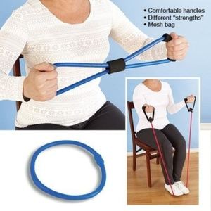 Heavy Duty Flex Resistance Band Yoga Exercise